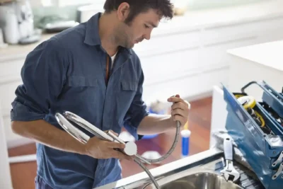 تركيب حنفية الكولمان